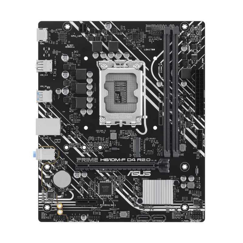 PRIME H610M-F D4 R2.0｜Motherboards｜ASUS Global