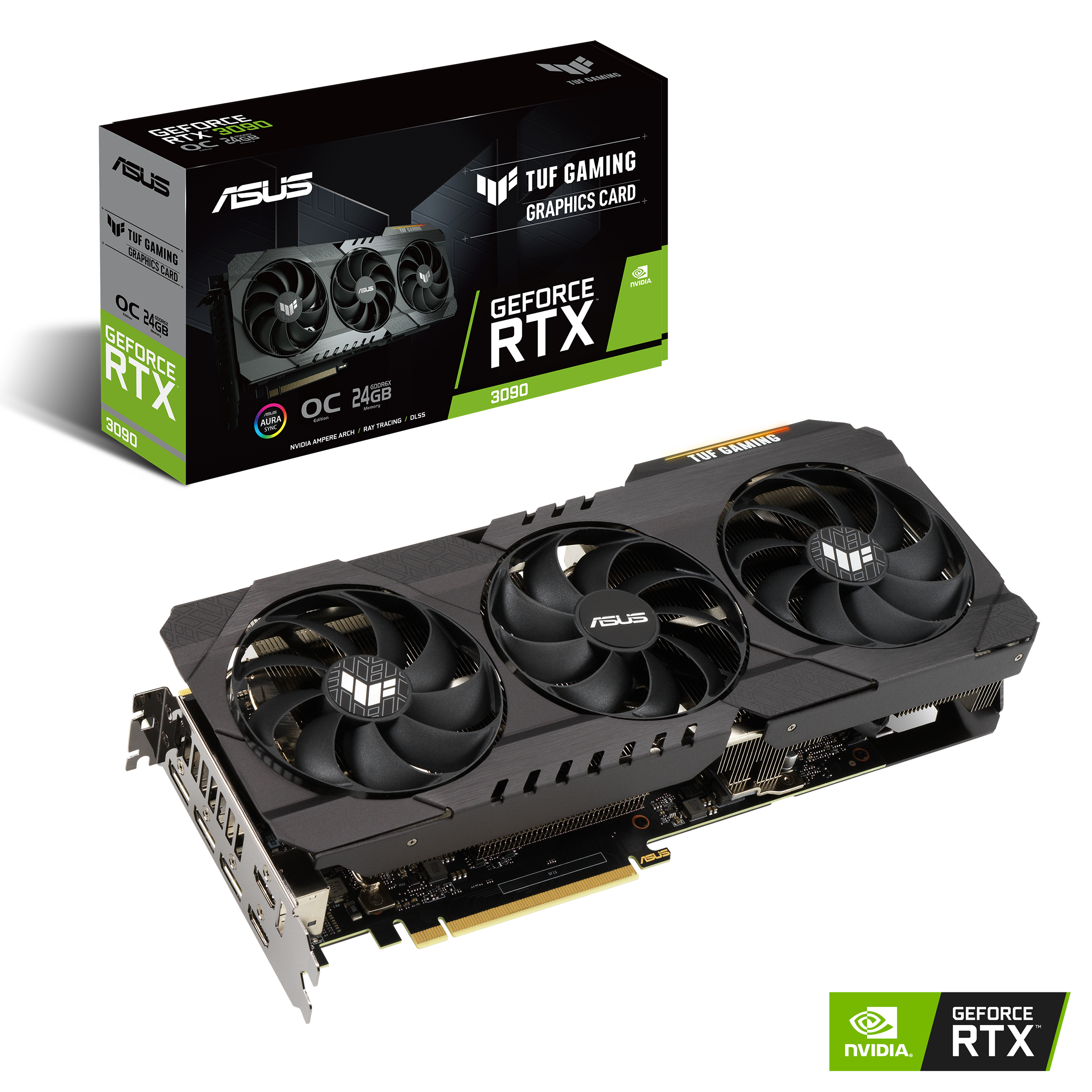 ASUS TUF Gaming GeForce RTX 3090 Ti OC Edition 24GB GDDR6X Graphics ...