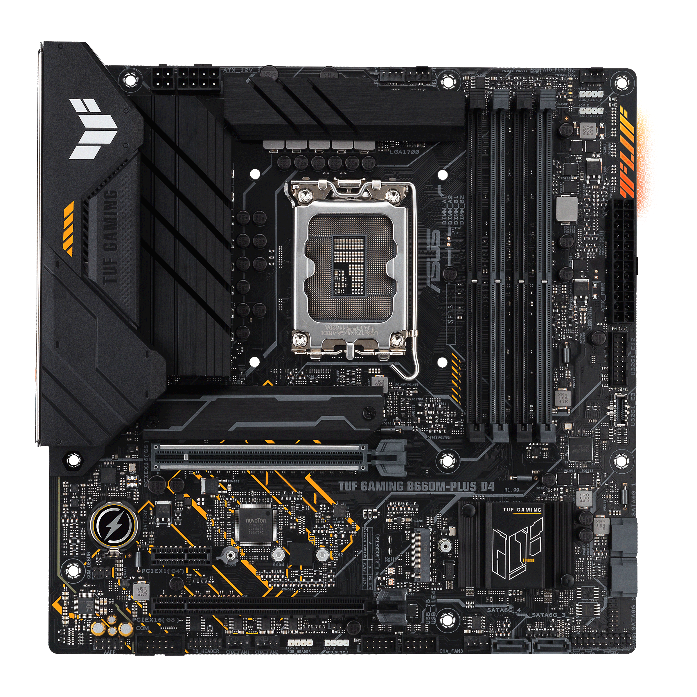 TUF GAMING B660M-PLUS D4｜マザーボード｜ASUS 日本