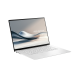Zenbook S 16 (UM5606) otvoren, pogled sprijeda, nagnut 45 stupnjeva s lijeve strane.
