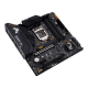 TUF GAMING B560M-PLUS front view, tilted 45 degrees