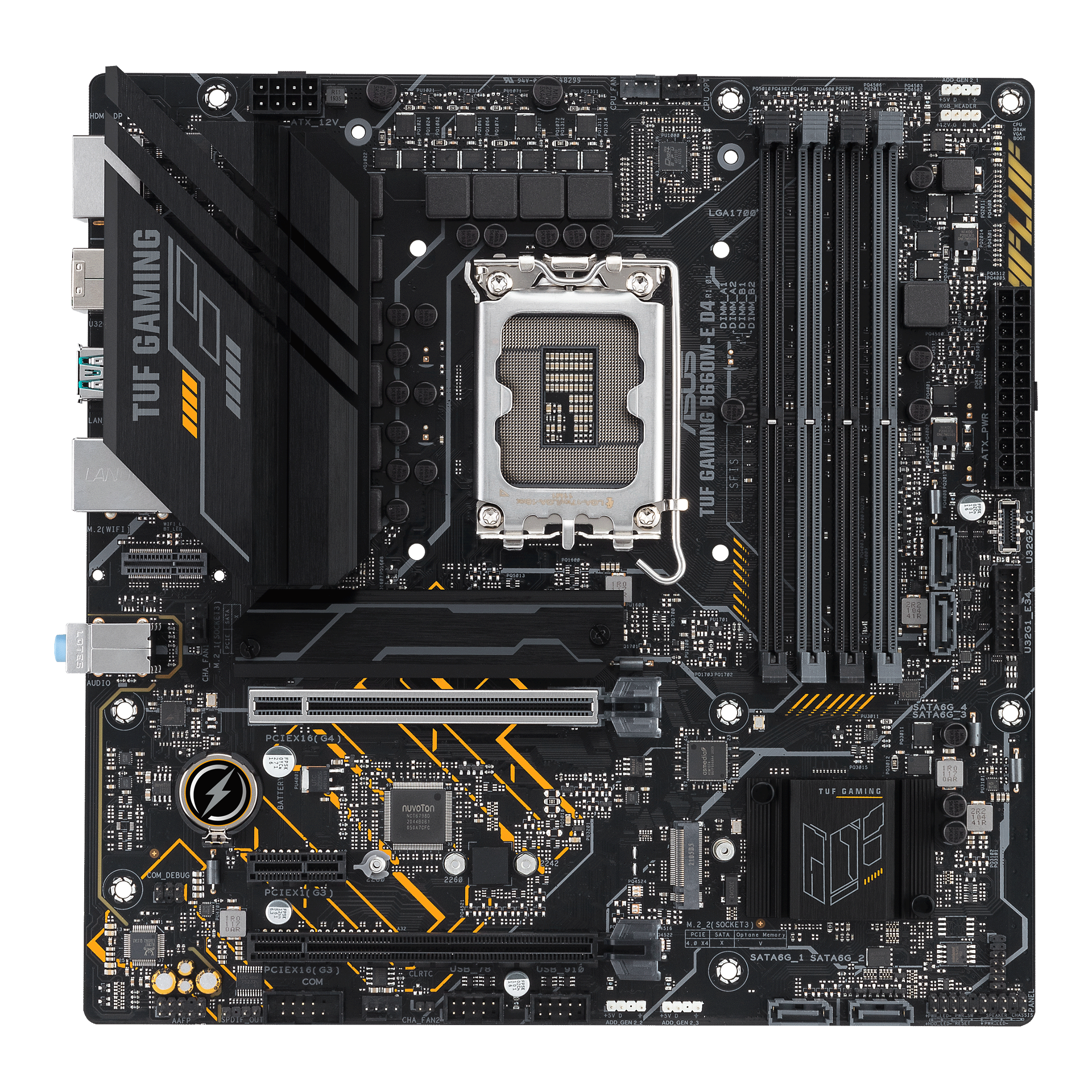 ASUS PRIME B660M-A WIFI D4 - Motherboard - micro ATX - LGA1700 Socket - B660  Chipset - USB-C Gen1, USB 3.2 Gen 1, USB 3.2 Gen 2 - Gigabit LAN, Wi-Fi 6