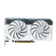 ASUS Dual GeForce RTX 4060 White Edition front view