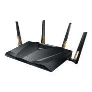 ASUS RT-AX68U Router WiFi 6 AX2700 OFDMA, MU-MIMO, 1024QAM, QoS, Cliente y Servidor VPN, Modo Punto Acceso, repetidor & Nodo AiMesh, AiProtection con Trend Micro 