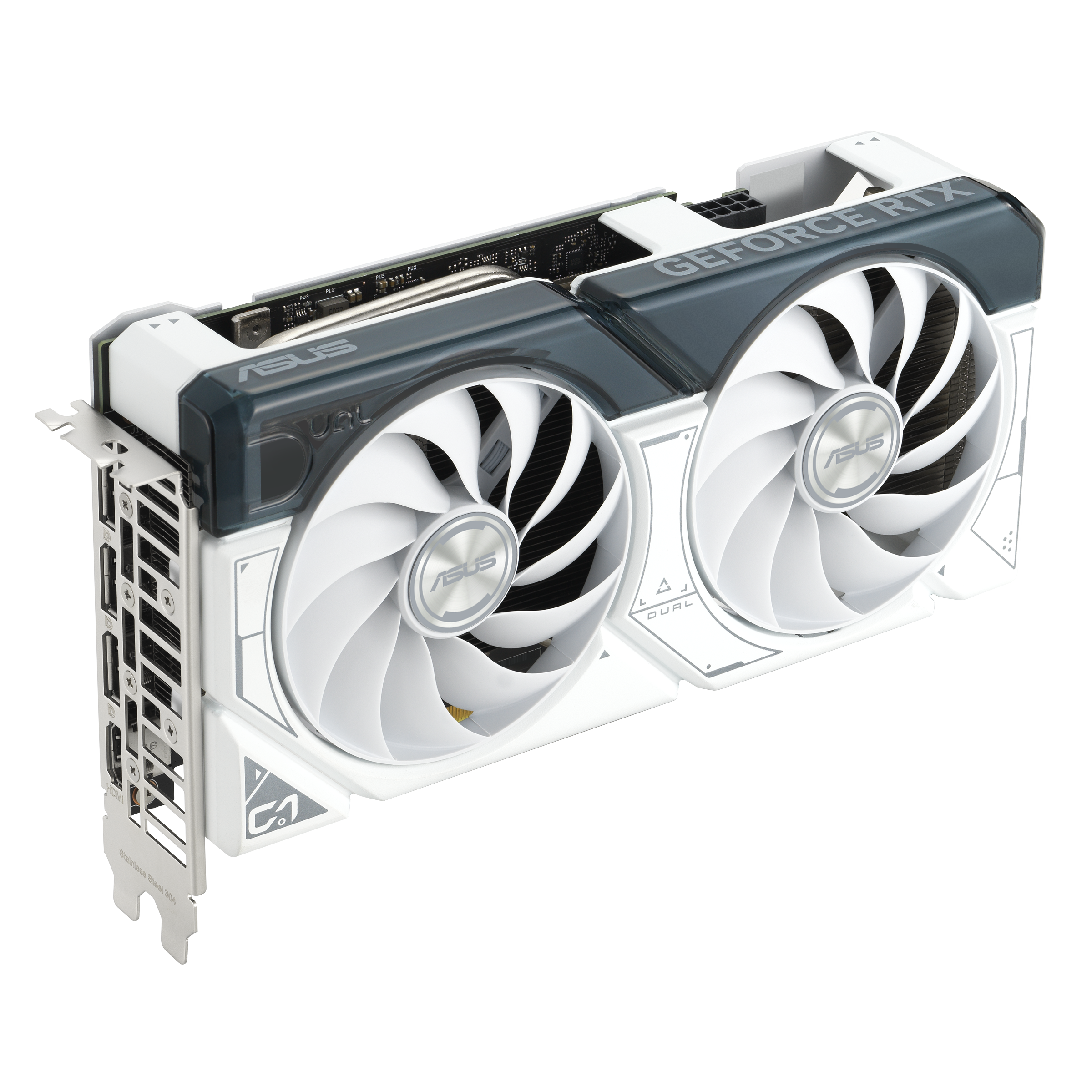 ASUS Dual GeForce RTX™ 4060 Ti White OC Edition 8GB GDDR6, Graphics Card