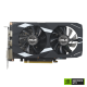Front view of the ASUS Dual GeForce GTX 1650 4GB EVO graphics card with NVIDIA logo