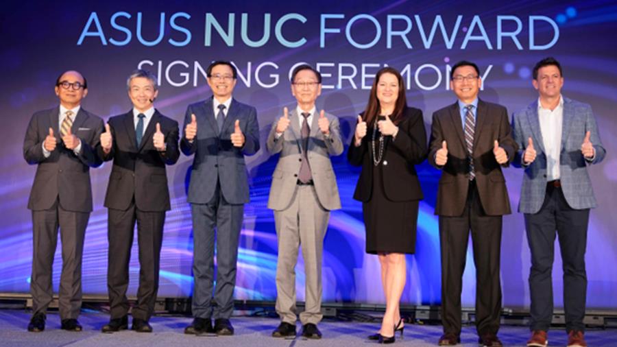 ASUS、調印式にてインテルのNUC製品ラインを正式に引き継ぐ