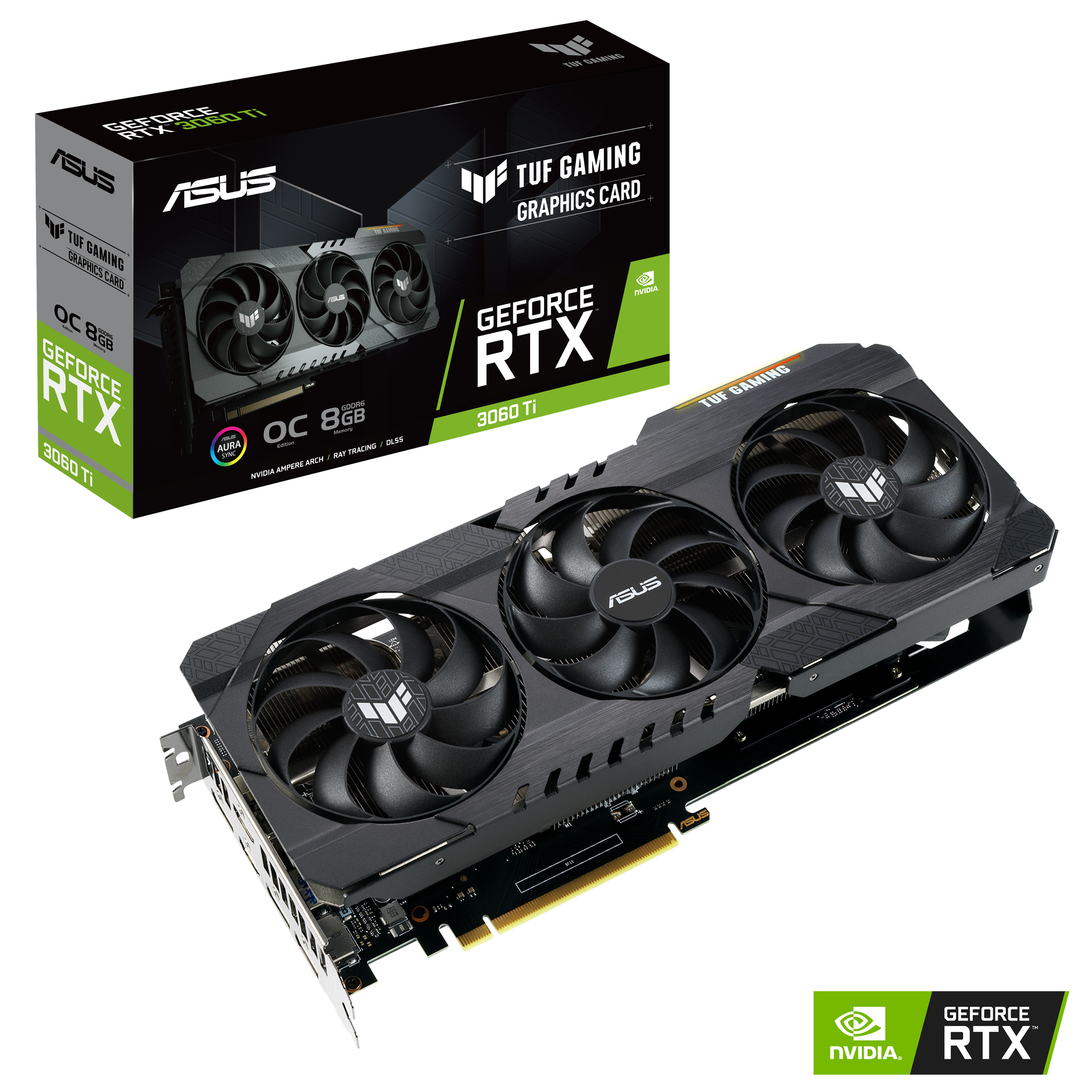 再整備・動作確認済】ASUS TUF-RTX3060-O12G-GAMING-