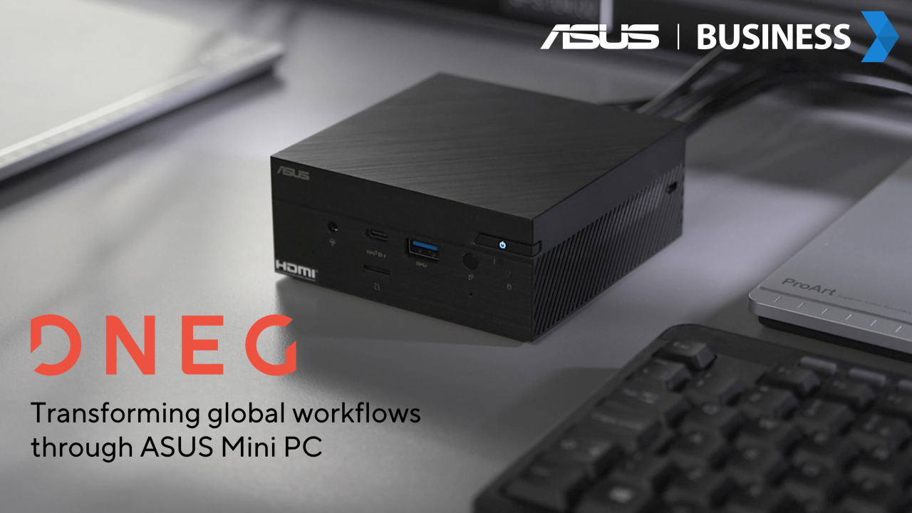 Transforming global workflows through ASUS Mini PC