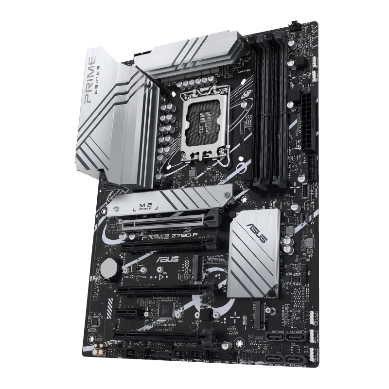 PRIME Z790-P-CSM motherboard, left side view