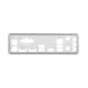 PRIME H610M-A WIFI-CSM I/O shield