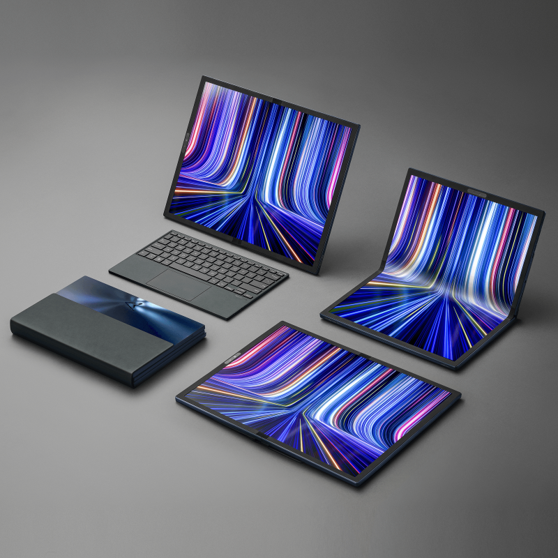 Zenbook 17 Fold OLED (UX9702) Scenario Photo_Versatile Modes
