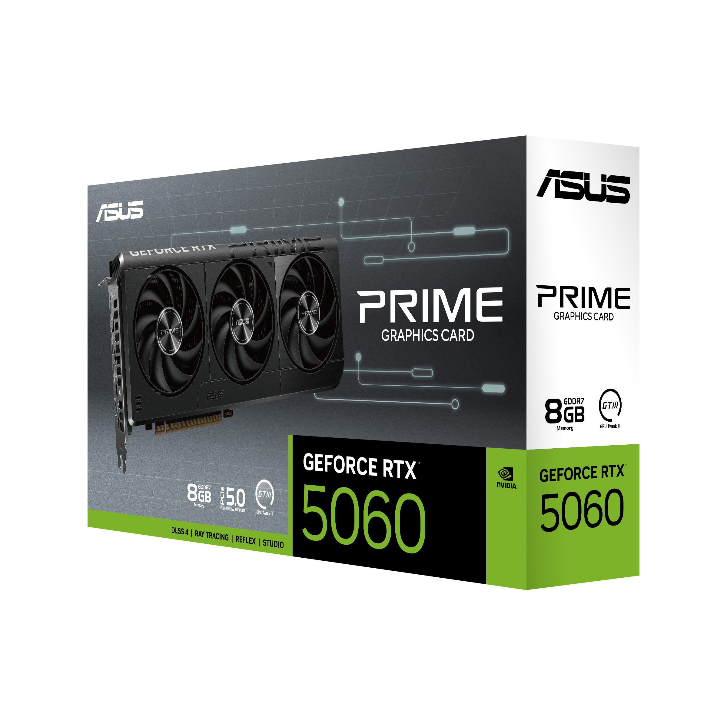 【ほぼ新品】ASUS Prime GeForce RTX 5060 8GB ASUS Prime GeForce RTX™ 5060 Ti 8GB GDDR7