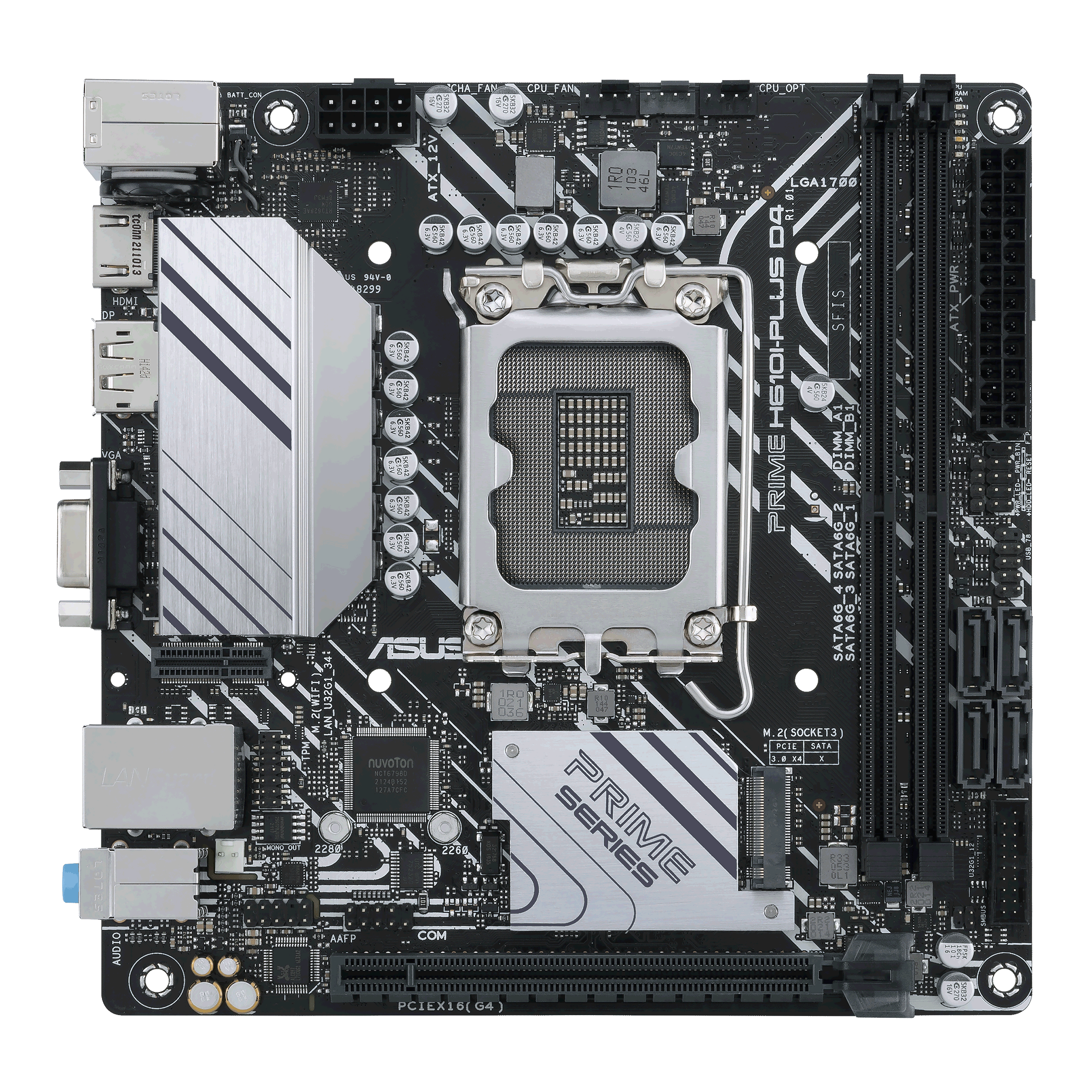 【新品未使用】ASUS PRIME H610I-PLUS D4 マザーボード