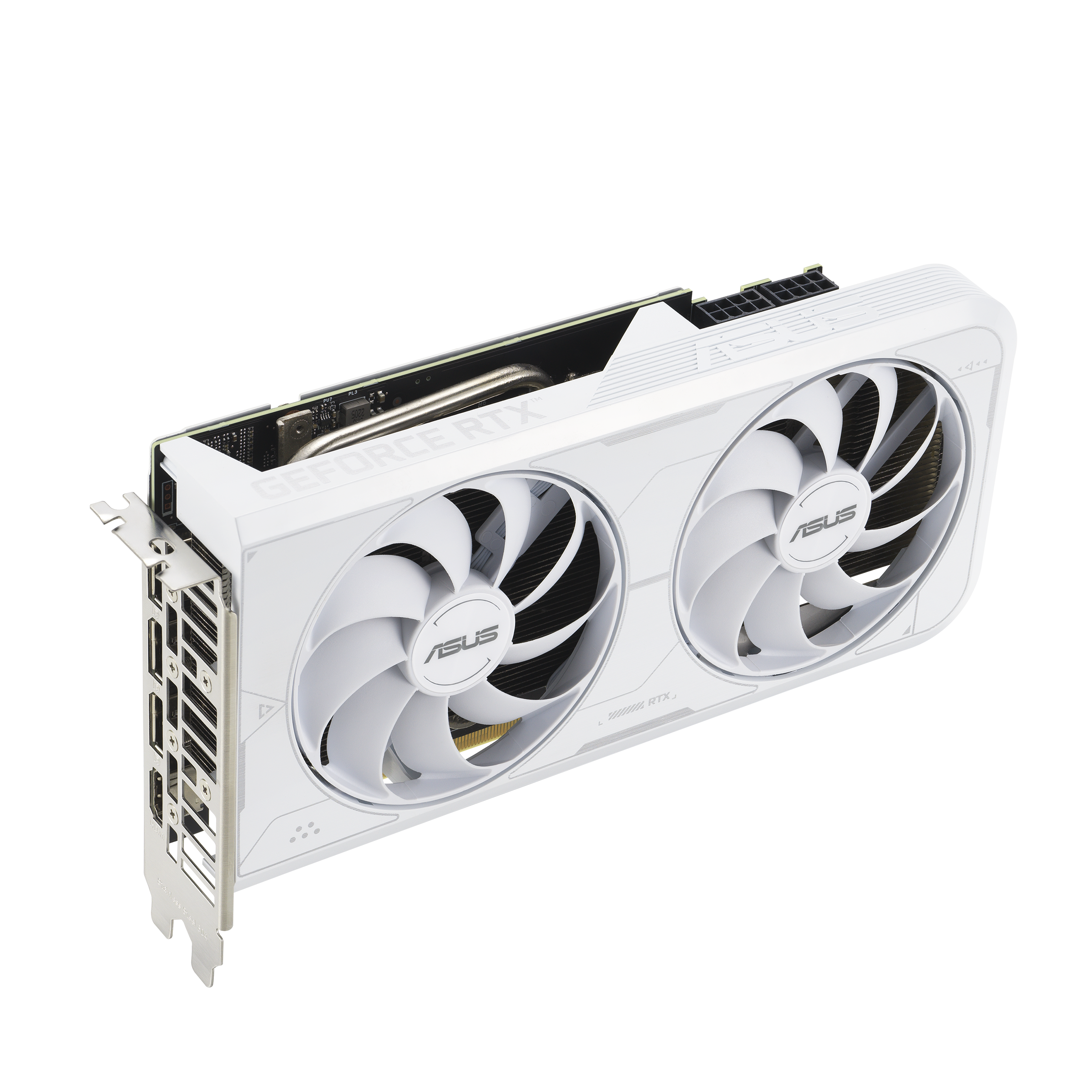 ASUS デュアル GeForce RTX 4060 Ti ホワイト OC エディション 8GB GDDR6 DUAL-RTX4060T 