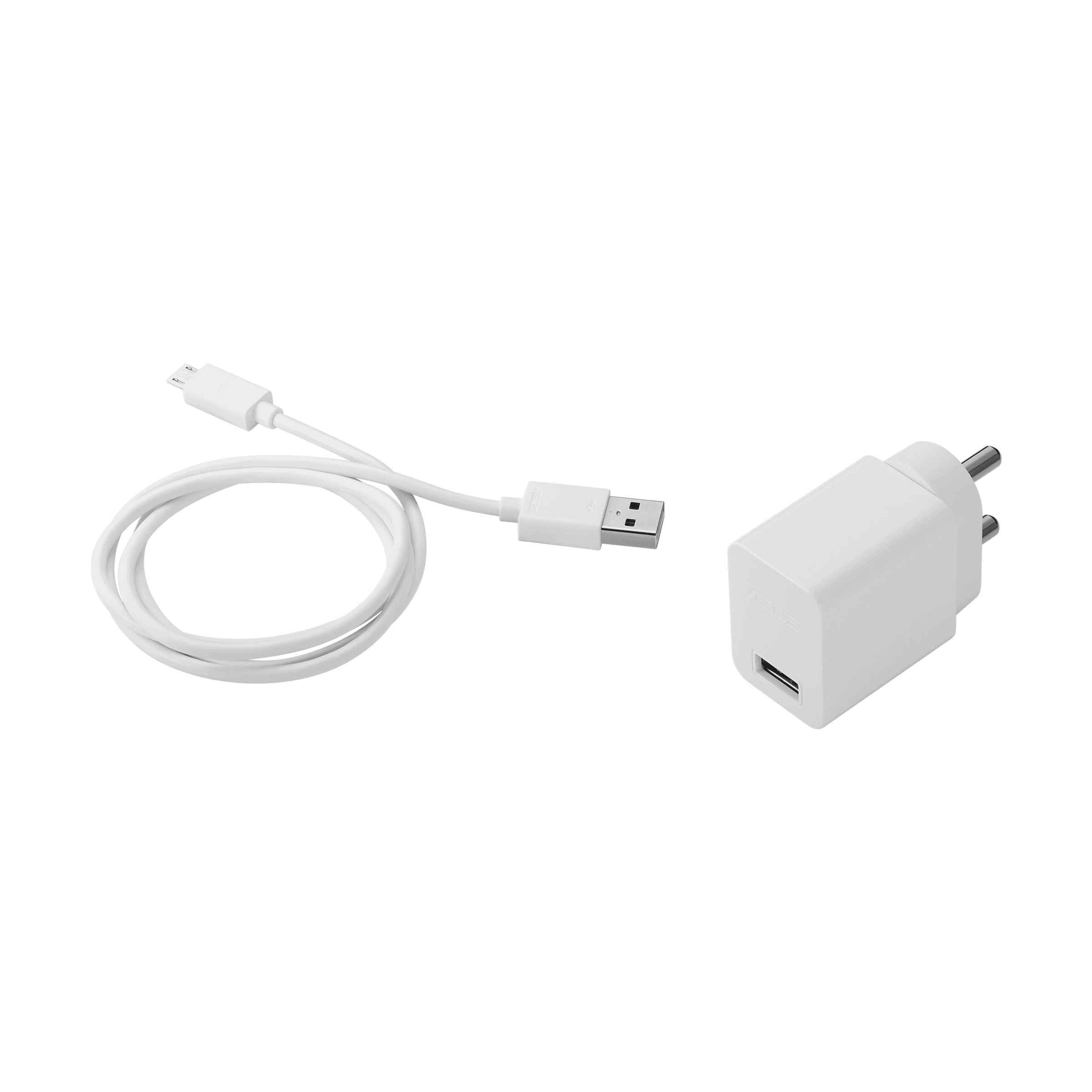 Chargeur pour téléphone mobile VISIODIRECT Chargeur Secteur Rapide USB2 33W  + Cable USB pour Asus Zenfone Max M1 ZB555KL 5.5 - Blanc - 