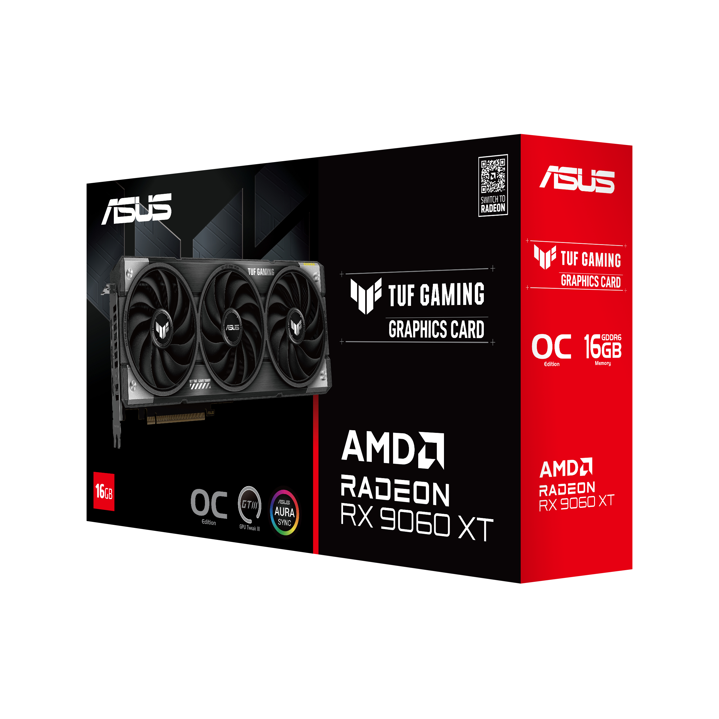ASUS TUF Gaming Radeon RX 9060 XT OC Edition