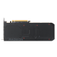 ASUS Radeon™ RX 7900 XT graphics card, rear view 