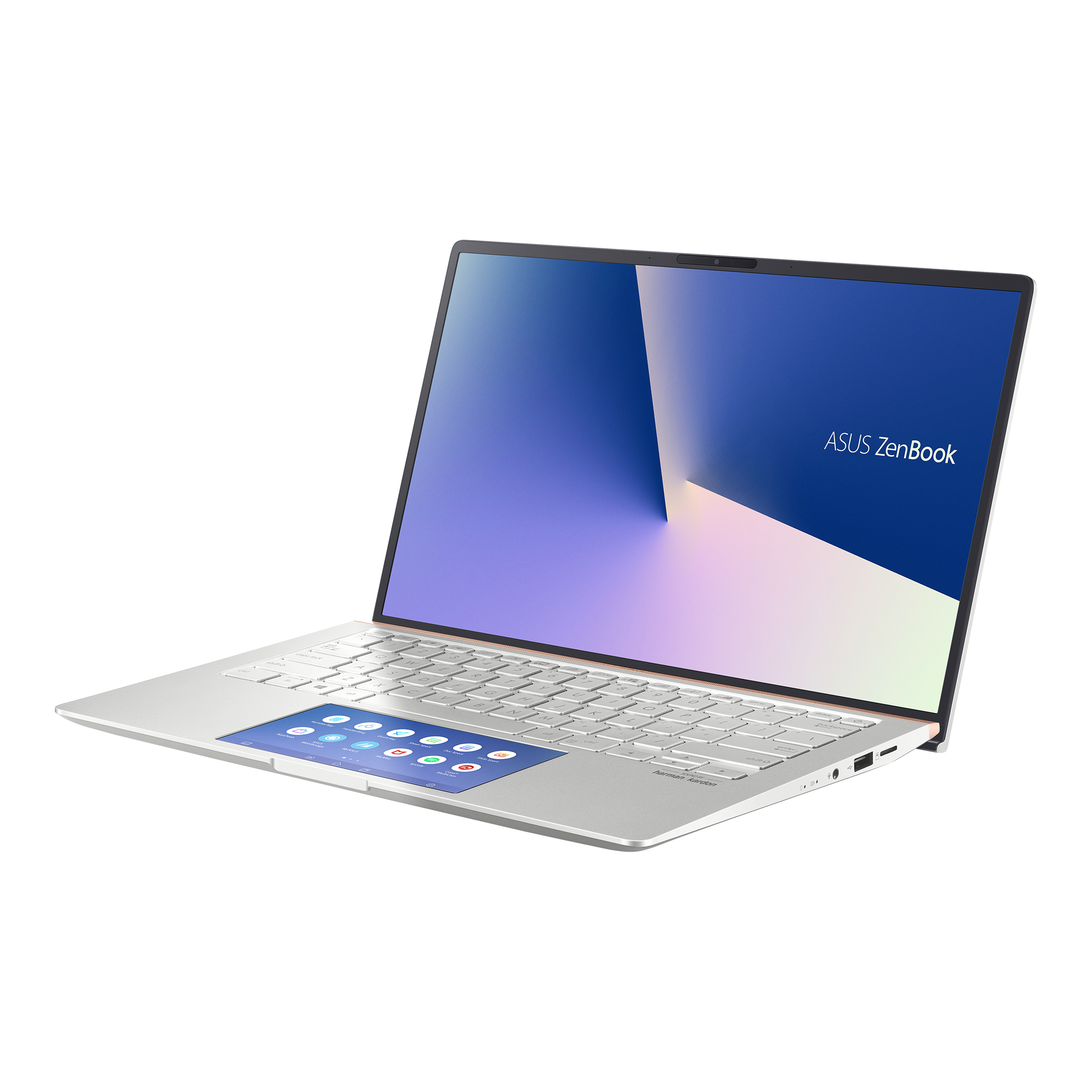 Asus ZenBook UX434FLC-A6422T, 14 pouces léger et design bleu avec