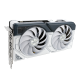  ASUS Dual GeForce RTX 4060 White Edition front hero shot