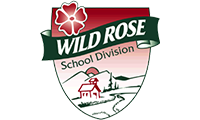 The Wild Rose School Division (WRSD) logo