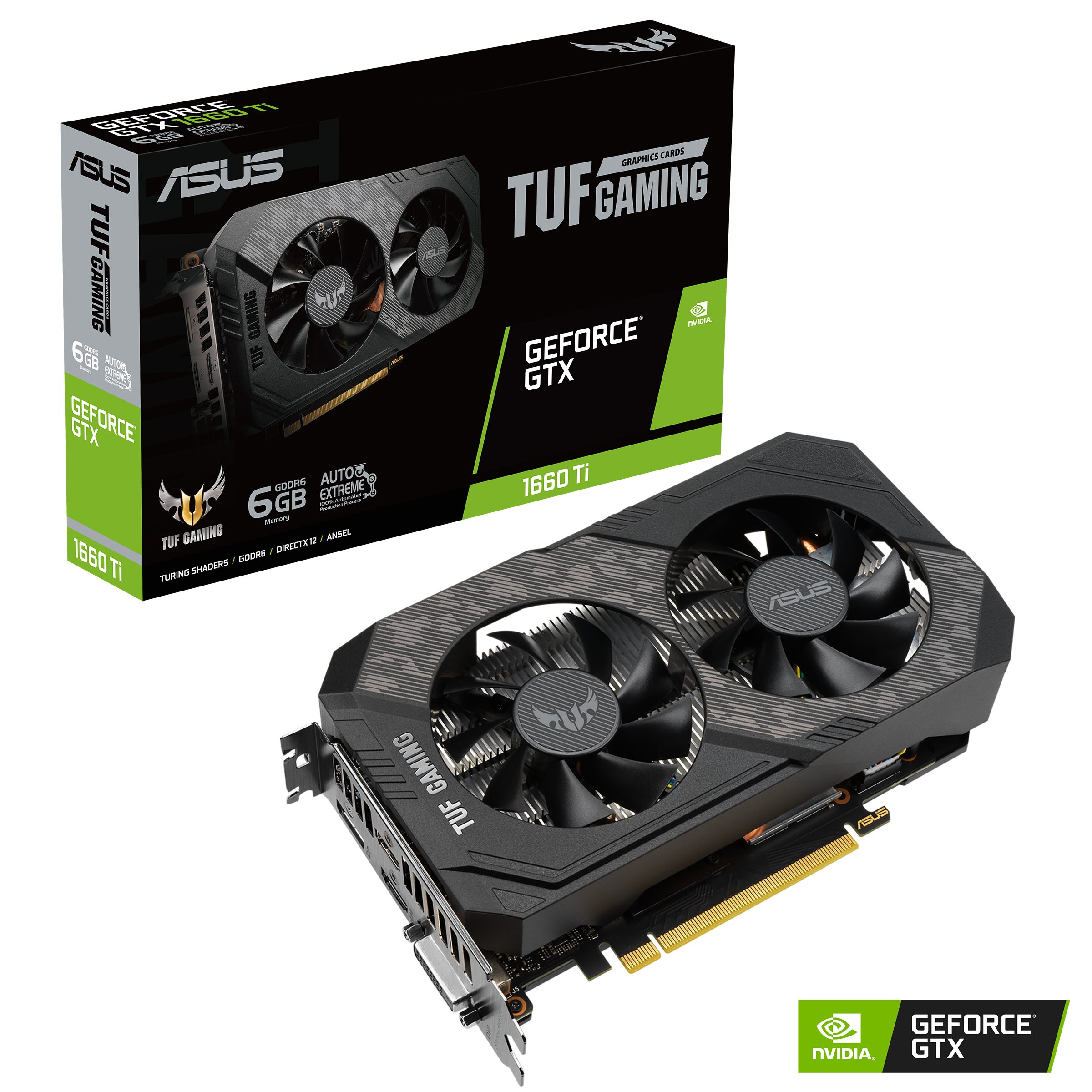 美品】 ASUS GeForce GTX 1660 Ti 6GB-