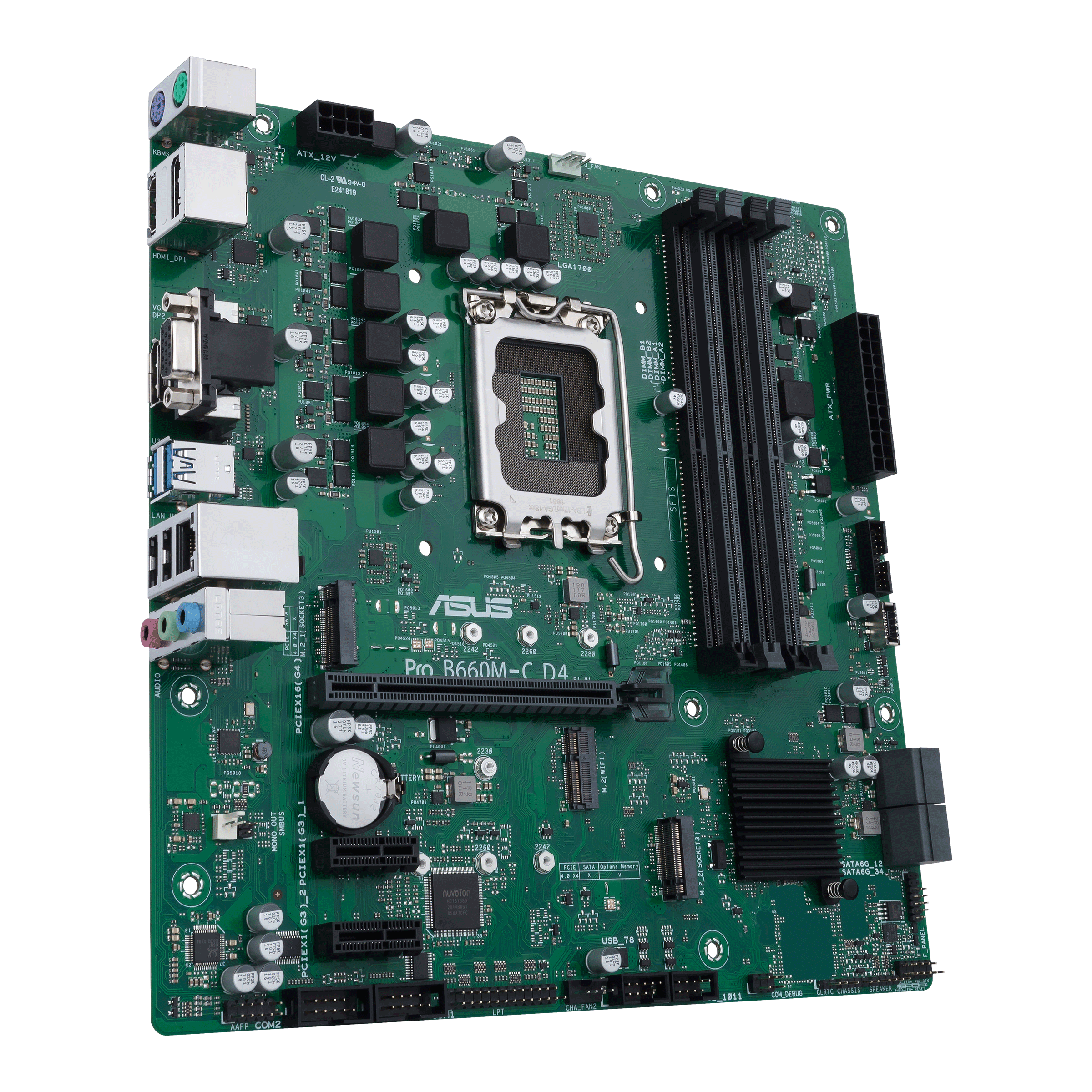 Pro B660M-C D4-CSM｜Motherboards｜ASUS Global