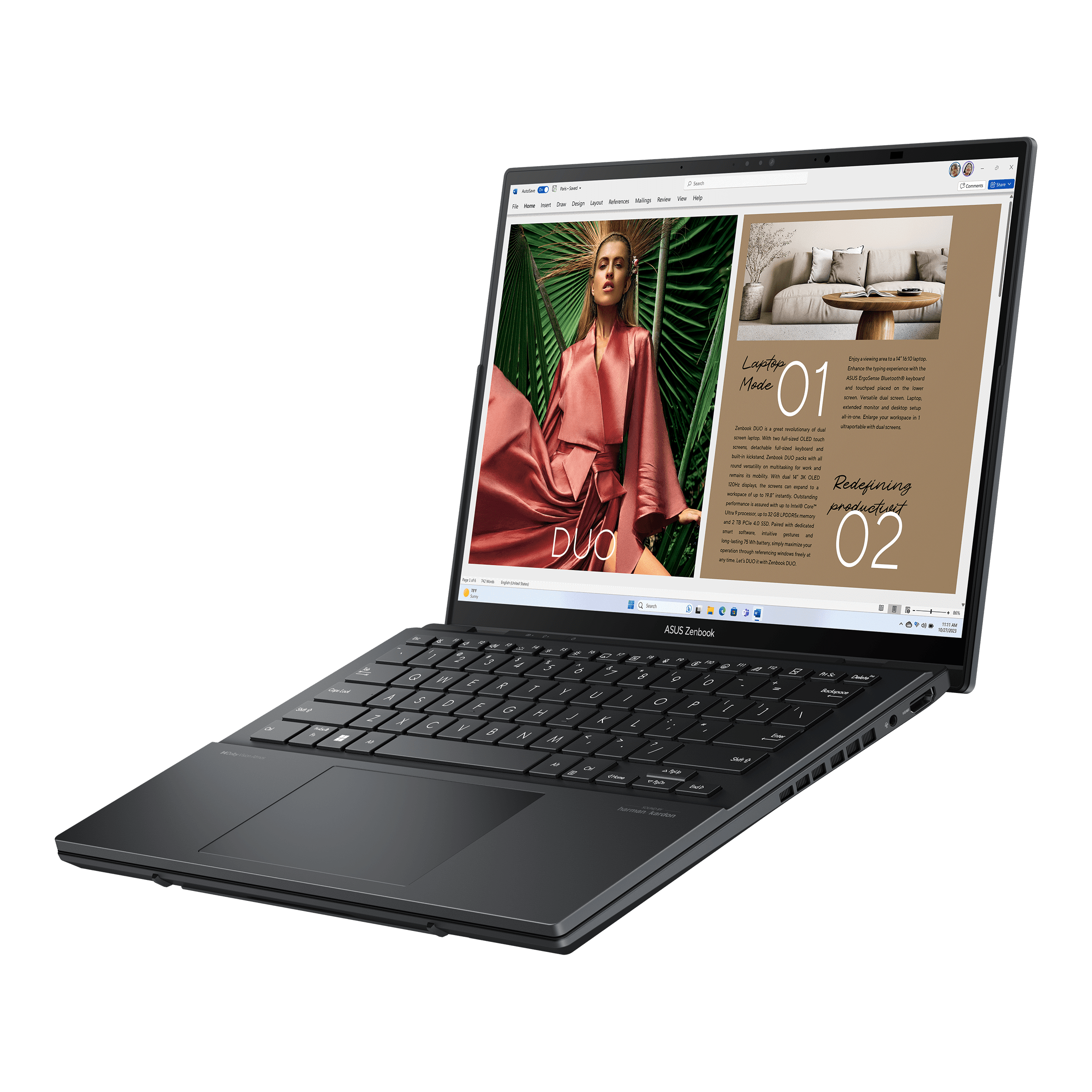 ASUS Zenbook DUO (2024) UX8406