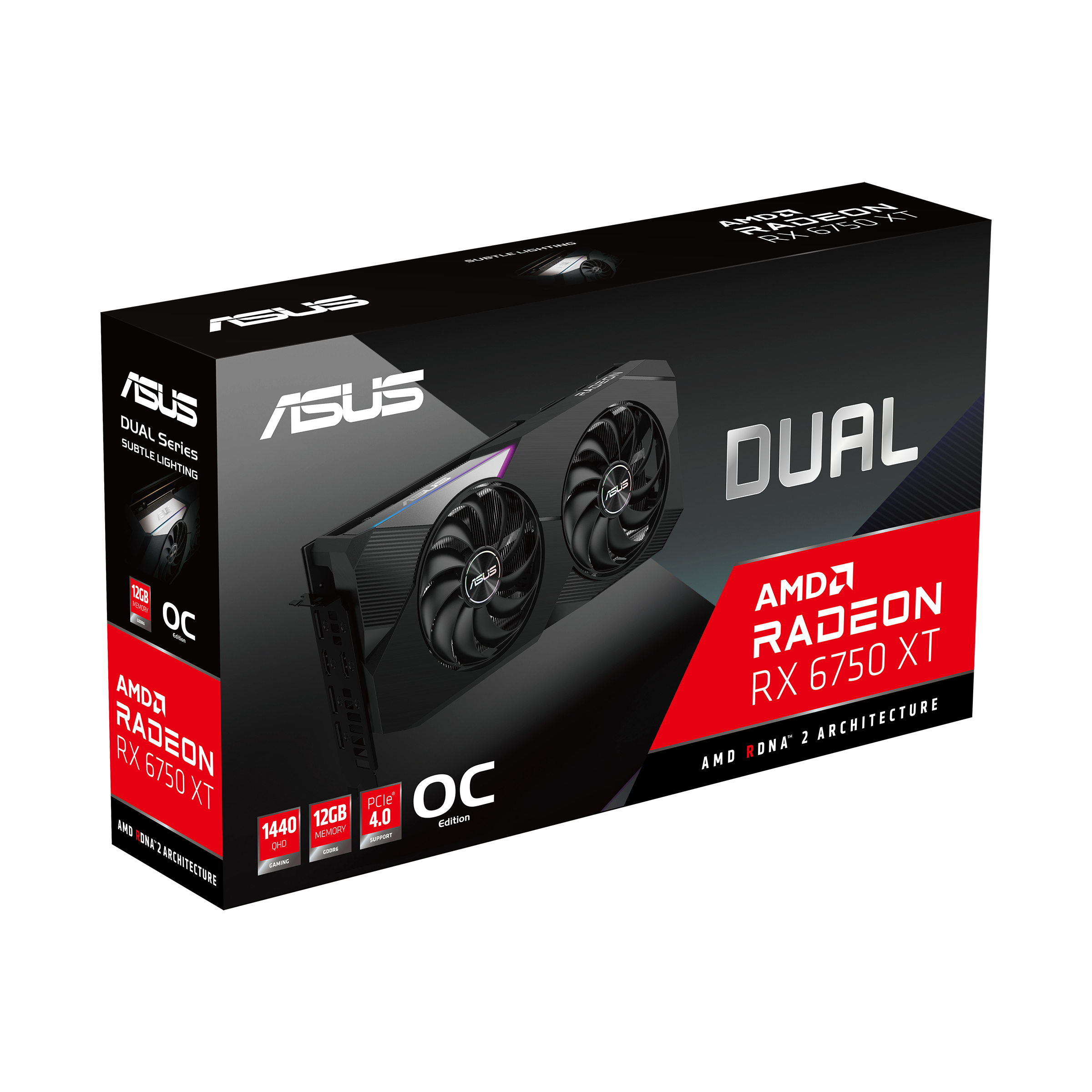 ASUS Dual Radeon RX 6750 XT OC Edition 12GB GDDR6 | グラフィック