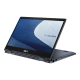 An angled front view of an ASUS ExpertBook B3 Flip in stand mode