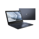 An angled front view of an ASUS ExpertBook B2 with a front view of the lid of an ASUS ExpertBook B2 in the back.