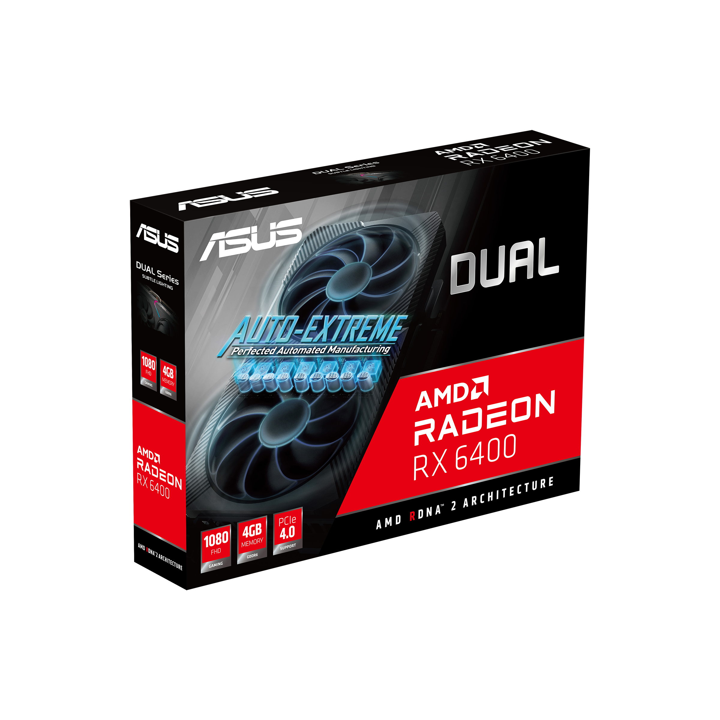 ASUS Dual Radeon™ RX 6400 4GB GDDR6 | Graphics Card | ASUS Global