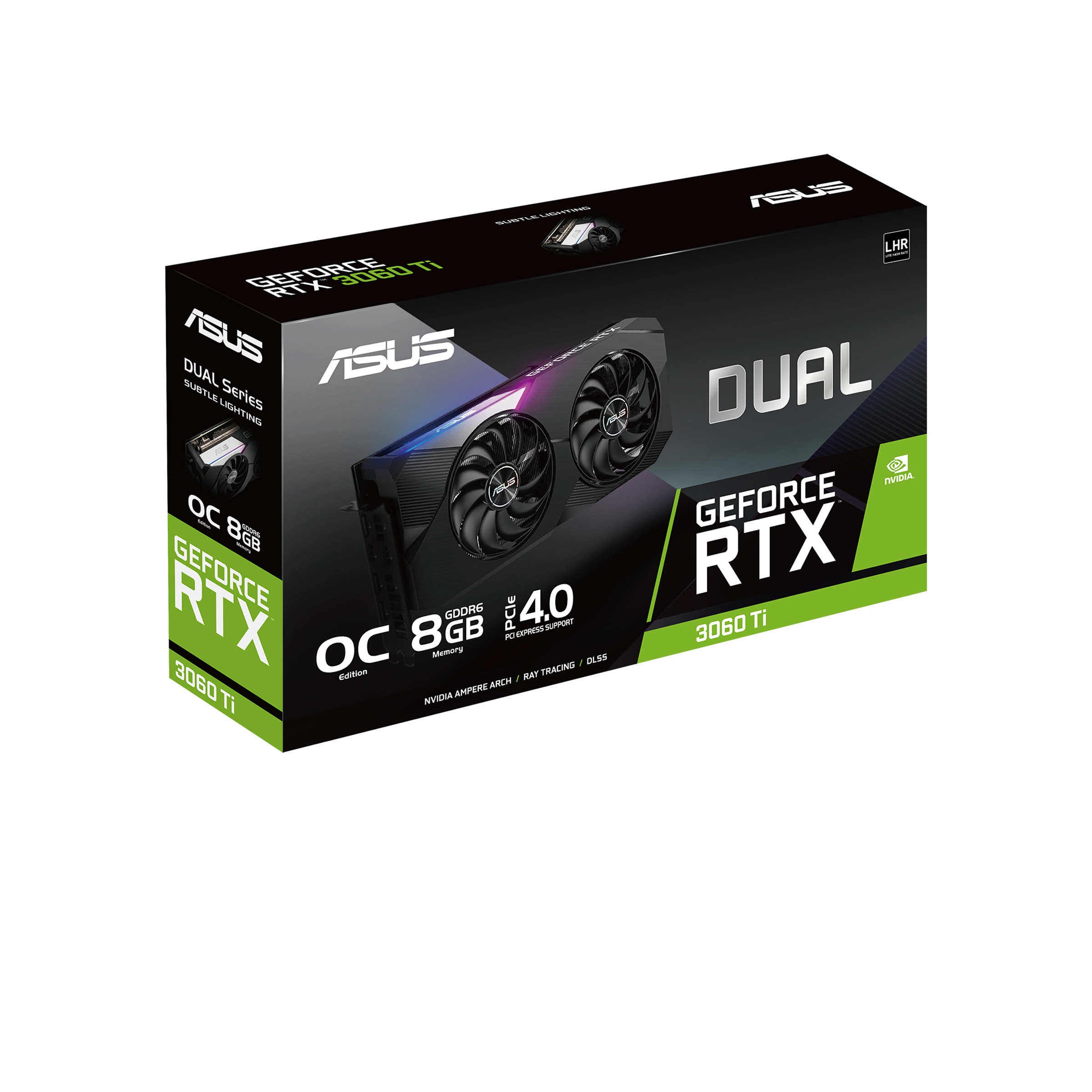 ASUS Dual GeForce RTX 3060 Ti V2 OC Edition 8GB GDDR6 | ビデオカード