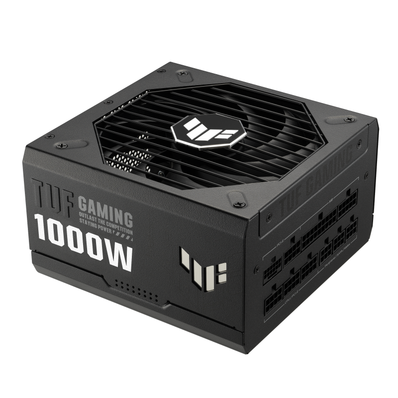 TUF Gaming 1000W Gold Front-side angle 