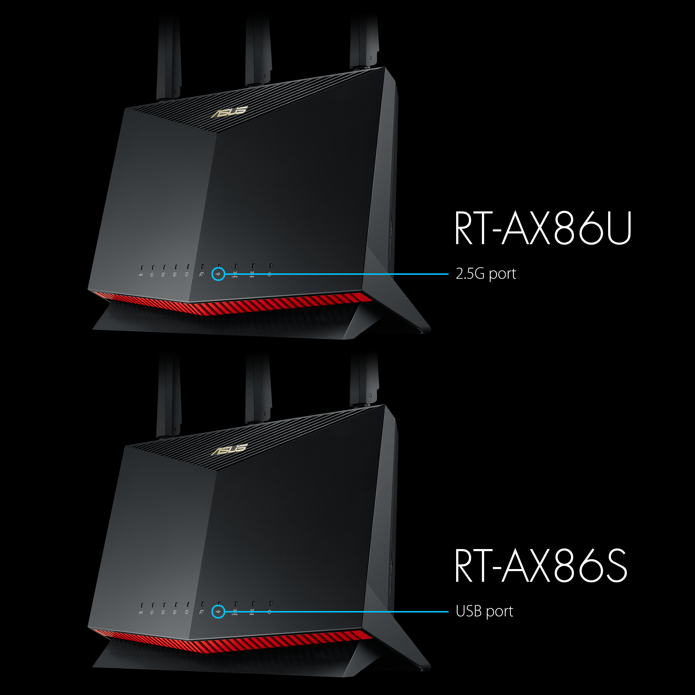 ASUS【未開封・未使用】ASUS  RT-AX86S Wi-Fi6 ゲーミングルーター