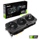 TUF Gaming GeForce RTX 3090 Ti 24GB Packaging and graphics card with NVIDIA logo