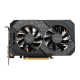 TUF Gaming GeForce GTX 1660 Ti EVO TOP Edition 6GB GDDR6 graphics card with NVIDIA logo, front view