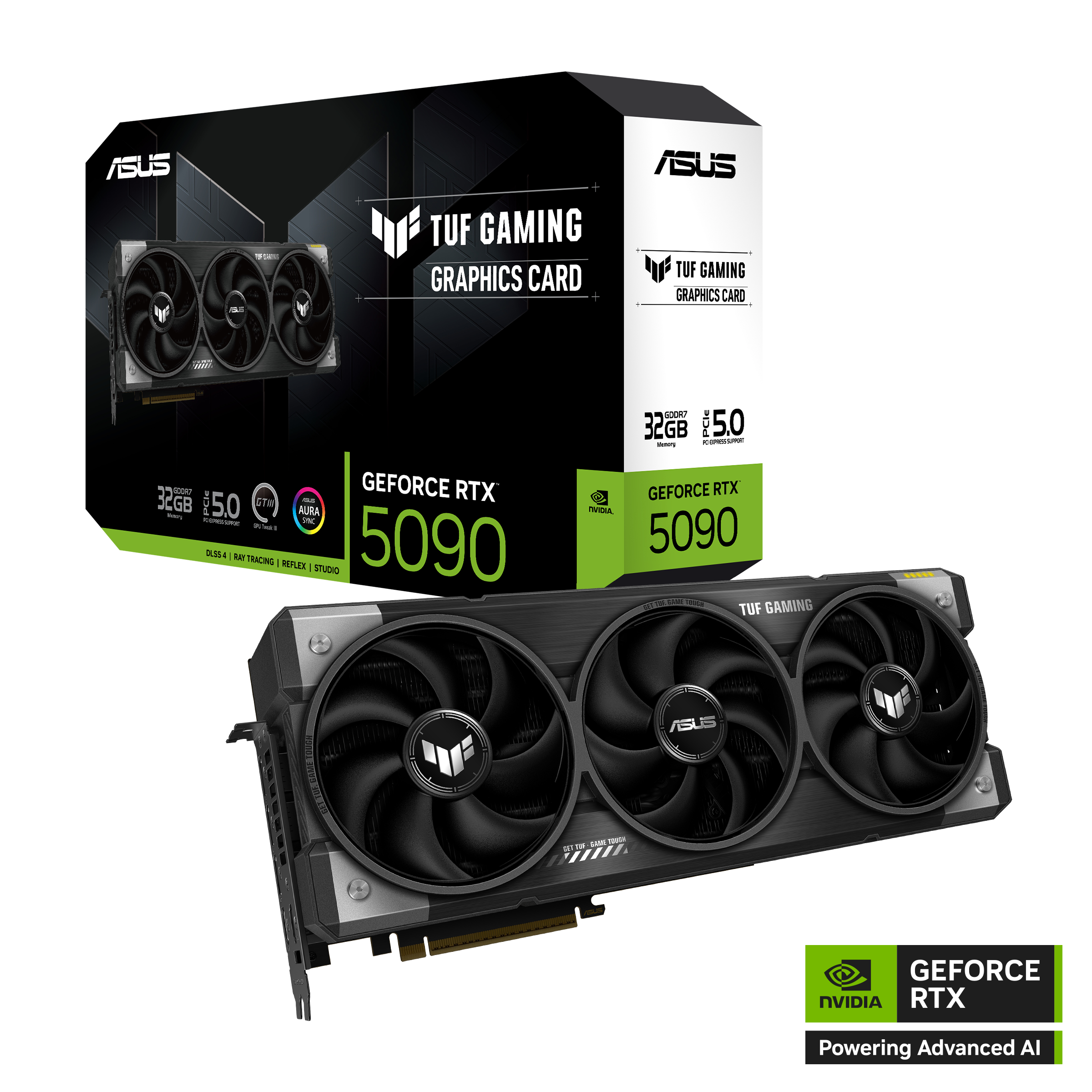 グラフィックボード・グラボ・ビデオカード ASUS TUF Gaming GeForce RTX 5090 32G ASUS TUF Gaming GeForce RTX™ 5090 32GB GDDR7
