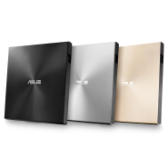 Asus Masterizzatore Lettore DVD±RW Esterno per PC Notebook compatibile Mac  / Windows colore Argento - 90DD02A2-M29000 ZenDrive U9M