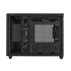 Right side shot of the ASUS Prime AP201 Black Edition chassis without side panel