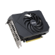 ASUS Phoenix GeForce RTX 3050 EVO 8GB GDDR6 graphics card, angled bottom up view