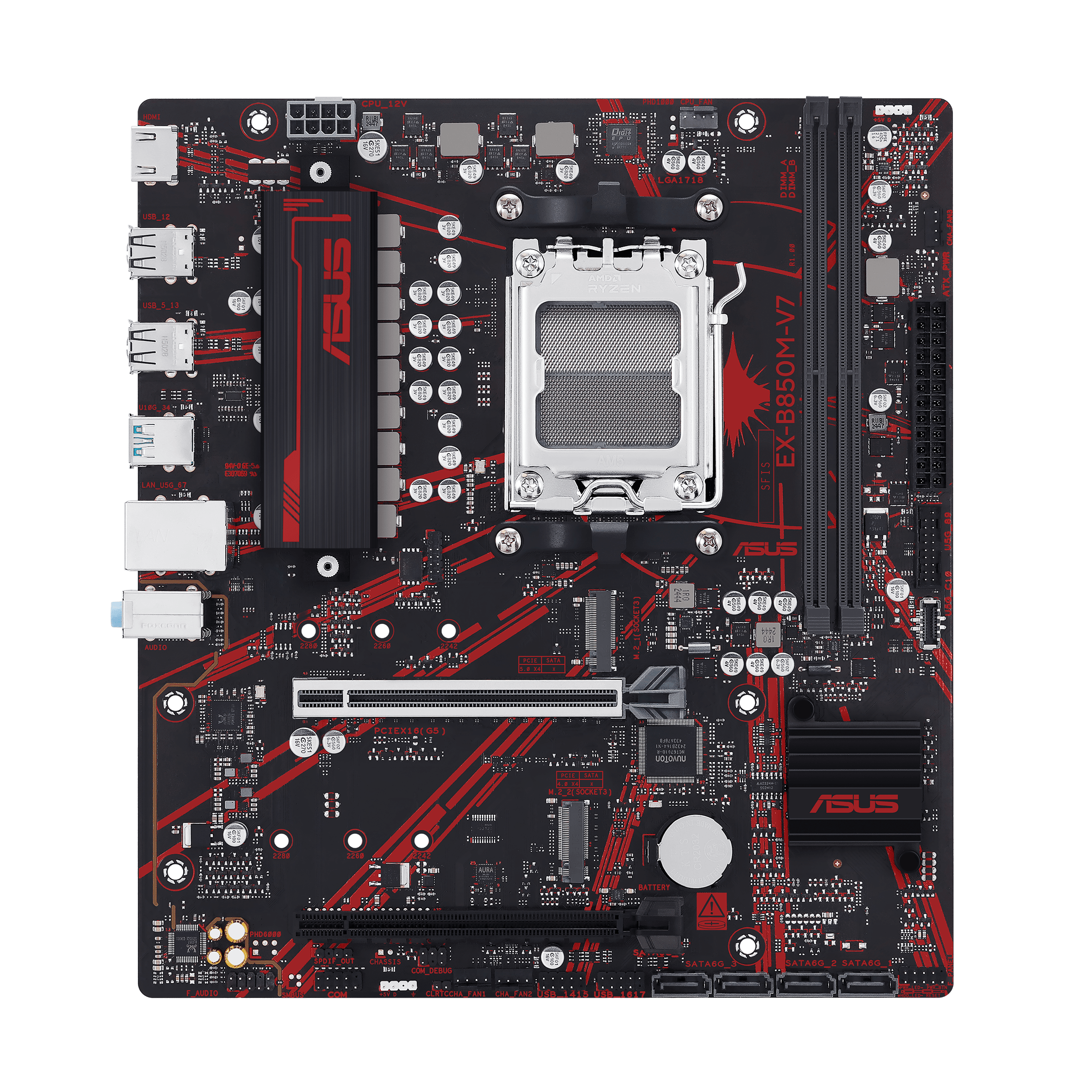 EX-B850M-V7｜Motherboards｜ASUS Global