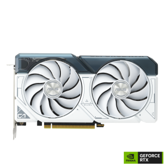 ASUS Dual GeForce RTX™ 4060 Ti White OC 超頻版8GB GDDR6 | Graphics Card | ASUS Global