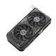 ASUS Dual Radeon RX 6600 V3 45 degree top-down view with focus on top side
