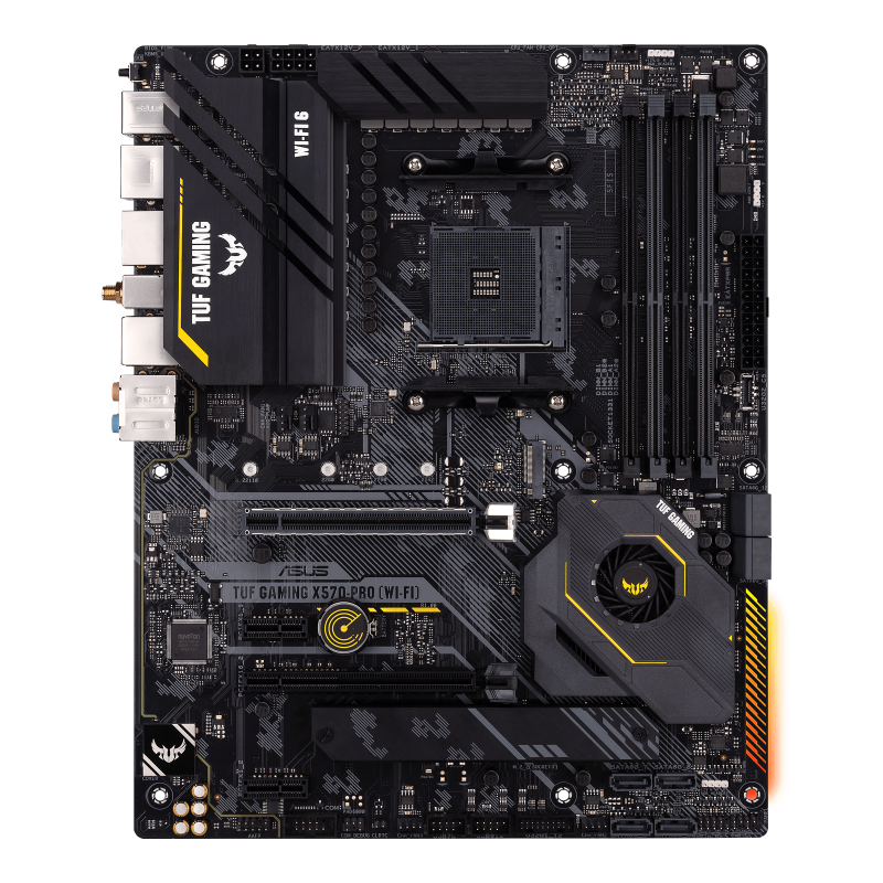 ASUS TUF GAMING X570-PLUS (WI-FI) (Socket AM4) USB-C Gen2 AMD Motherboard  with LED Lighting TUF X570-PLUS GAMING (WI-FI) - Best Buy