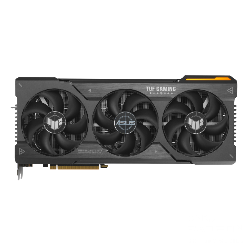 TUF Gaming AMD Radeon RX 7900 XT graphics card with AMD logo, front view