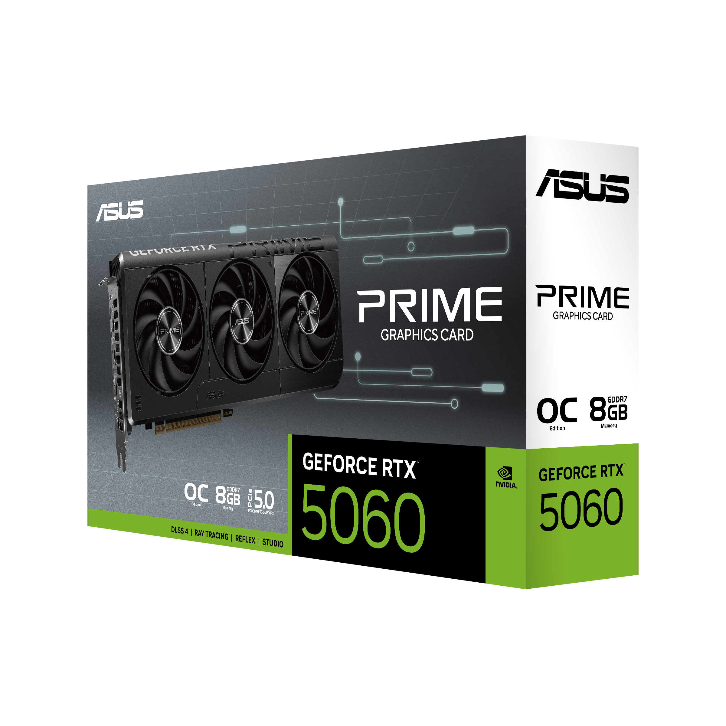 ブランド通販 Prime ASUS GeForce GDDR7 8GB Edition OC 5060 RTX™ グラフィックボード・グラボ・ビデオカード