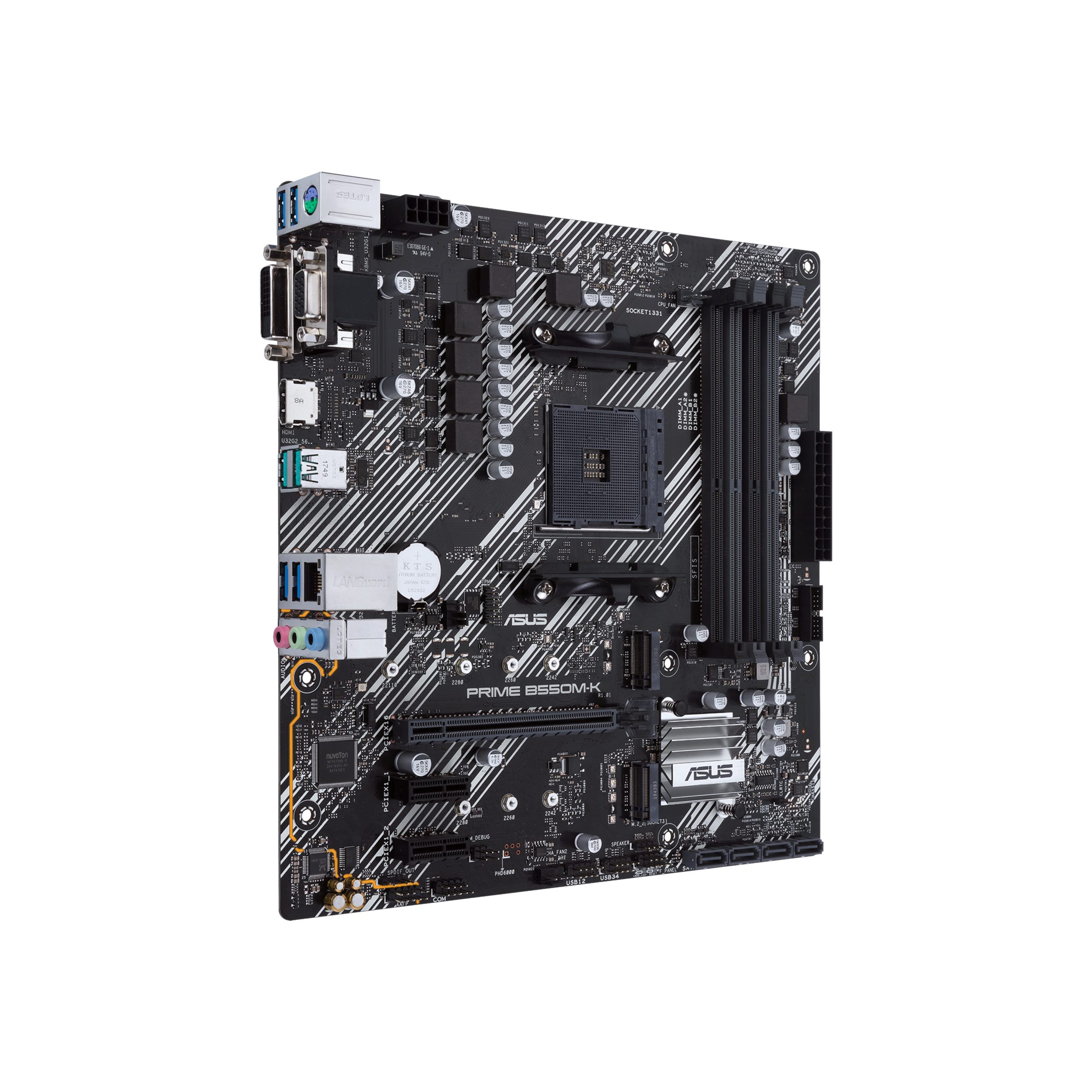 ASUS AMD B550 搭載 AM4 対応 マザーボード PRIME B550M-K MicroATX-