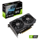 DUAL GeForce RTX 3060 Ti V2 MINI OC Edition packaging and graphics card with NVIDIA logo