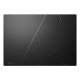 ASUS Zenbook 14 OLED Crni sa zatvorenim poklopcem, pogled odozgo.